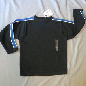 GAPKids Boys Stylish Black/Royal Blue/Cream Sweater Size XS 4 NWT